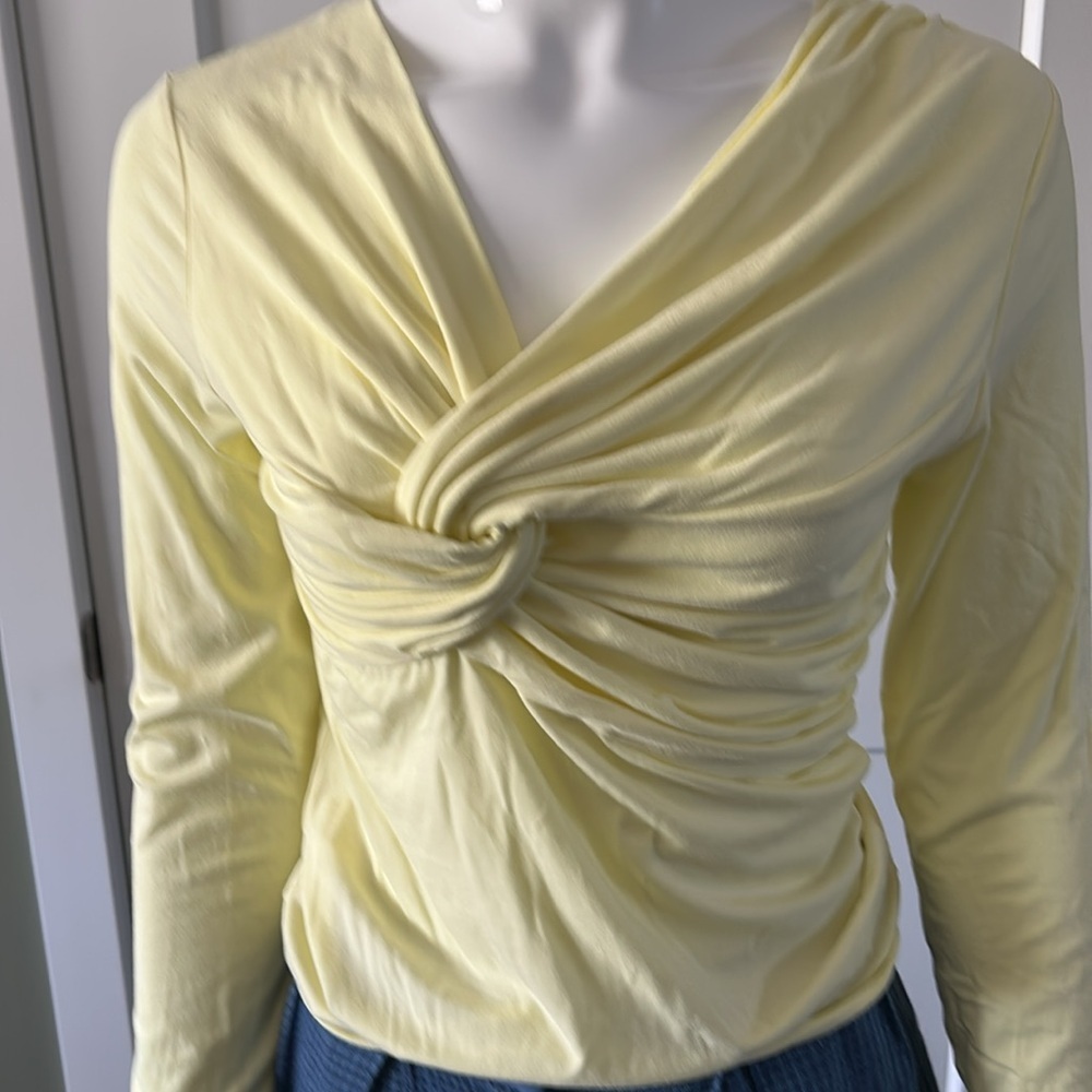 Birgitte Herskind Bamboo Twist Lemon Top - Picture 12 of 12